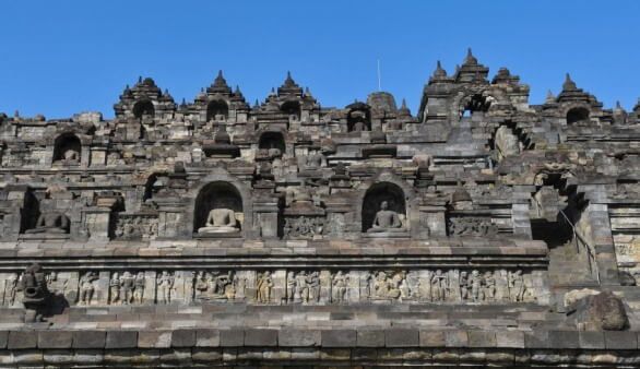 Borobodur Tempel in Indonesien