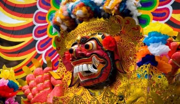 Indonesische Maske