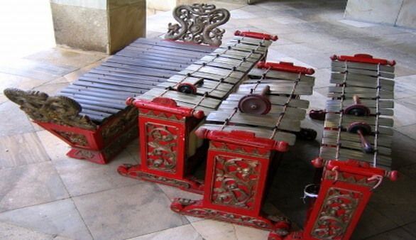 Indonesisches Musikinstrument