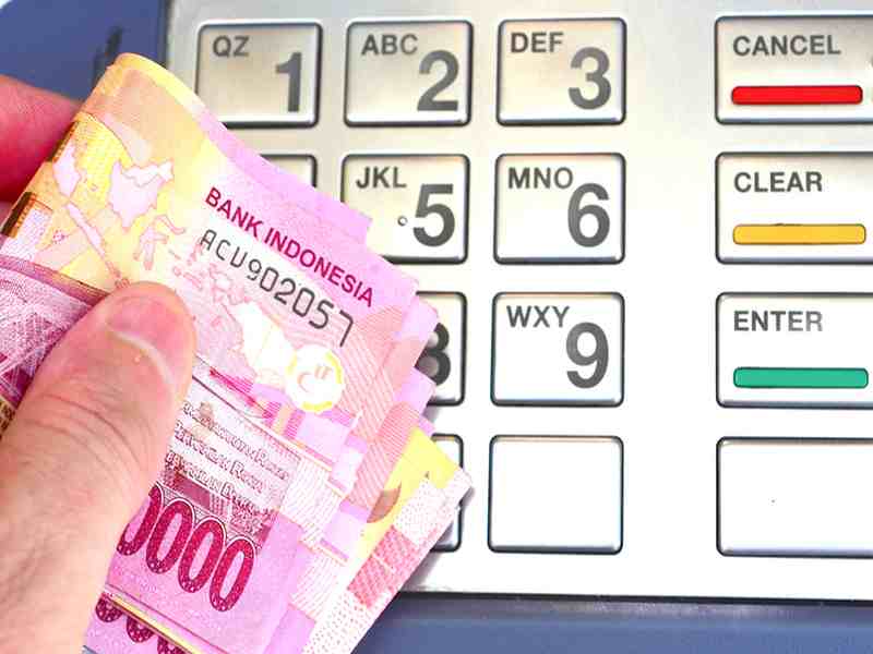 ATM in Indonesien